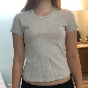 Brandy Melville gray T-shirt